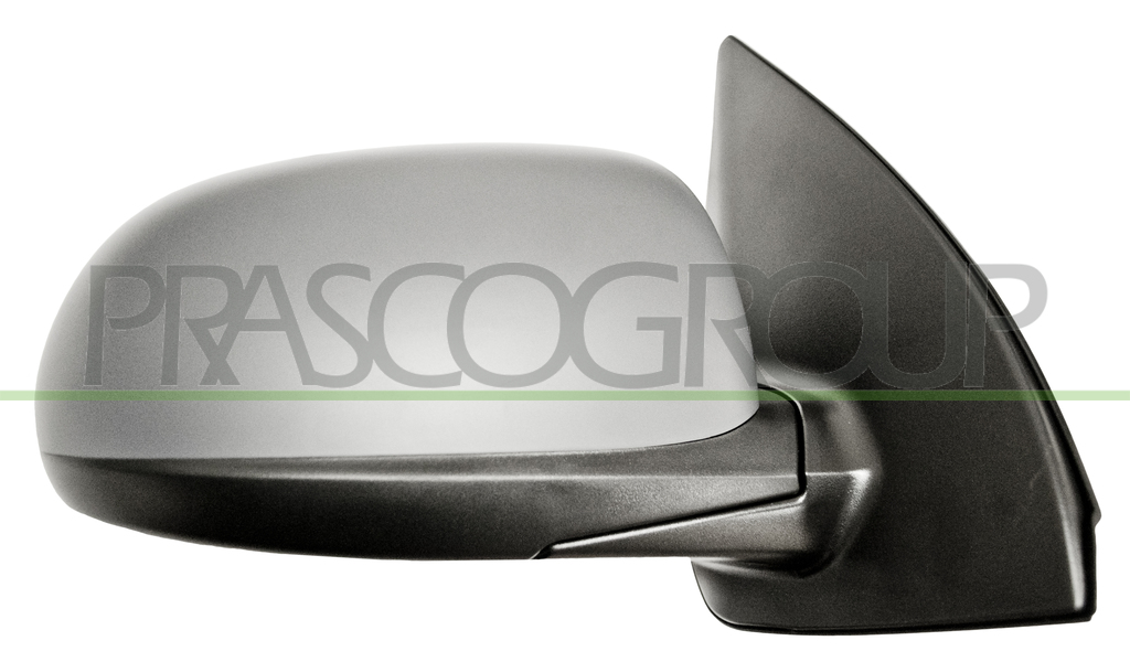 DOOR MIRROR RIGHT-ELECTRIC-PRIMED-CONVEX-CHROME-8H3P