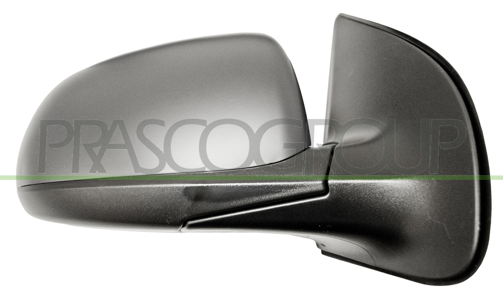 DOOR MIRROR RIGHT-ELECTRIC-PRIMED GRAY-CONVEX-CHROME-8H3P