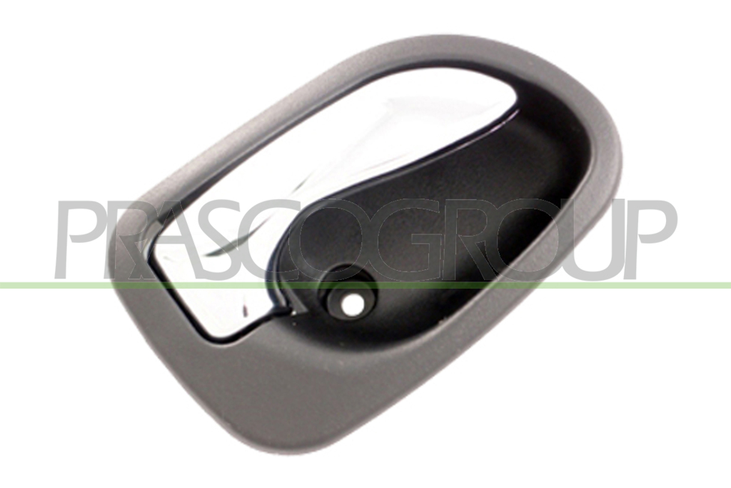 REAR DOOR HANDLE RIGHT-INNER-WITH CHROME LEVER-BLACK HOUSING