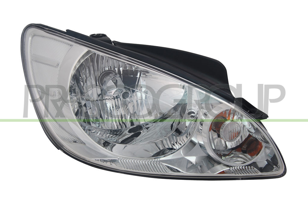 HEADLAMP RIGHT H4 ELECTRIC-WITH MOTOR