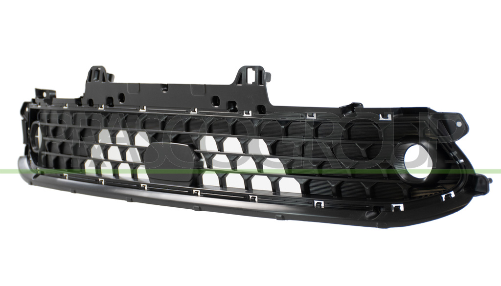 GRILLE CENTRALE DE PARE-CHOCS-NOIRE-STRUCTURE'-AVEC SIEGES ANTIBROUILLARD-POUR VEHICULES AVEC FONCTION REGULATEUR DE VITESSE