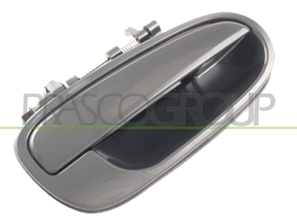 REAR DOOR HANDLE RIGHT-OUTER-SMOOTH-BLACK