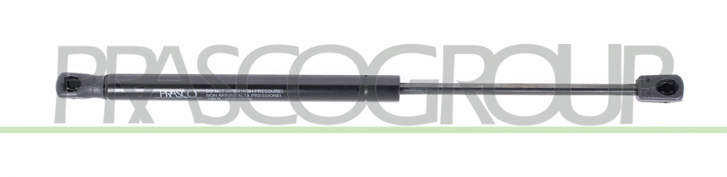 REAR HATCH WINDOW GAS SPRING RIGHT/LEFT-140 N-L 380 mm-S 150 mm-Ø 18 mm-Ø 8 mm