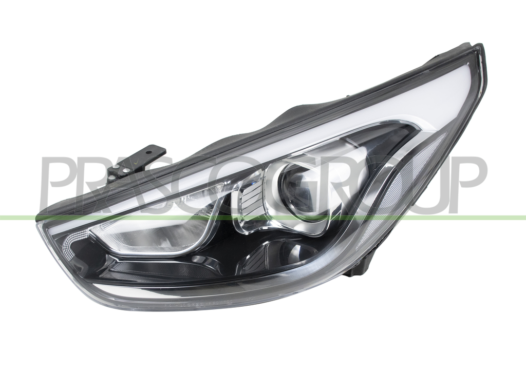 HEADLAMP LEFT HIR2-PY21W ELECTRIC-WITHOUT MOTOR-BLACK