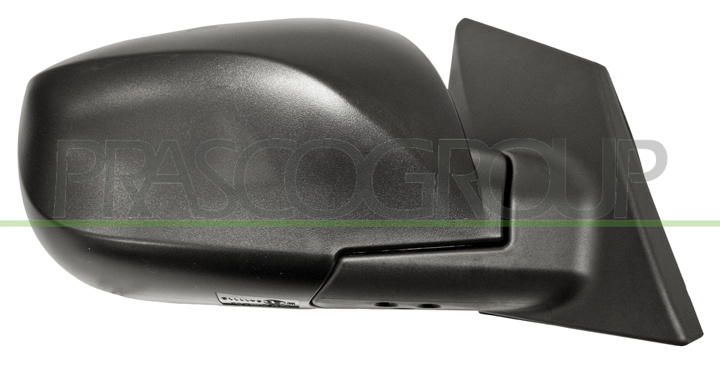 DOOR MIRROR RIGHT-ELECTRIC-BLACK-CONVEX-CHROME-8H3P
