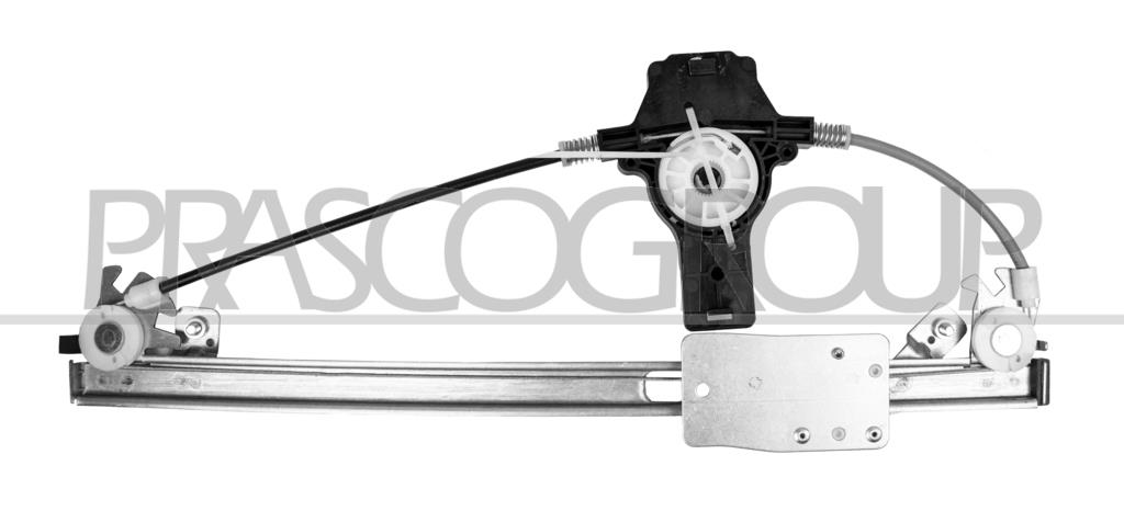 REAR WINDOW REGULATOR MECHANISM LEFT MOD. 5 DOOR