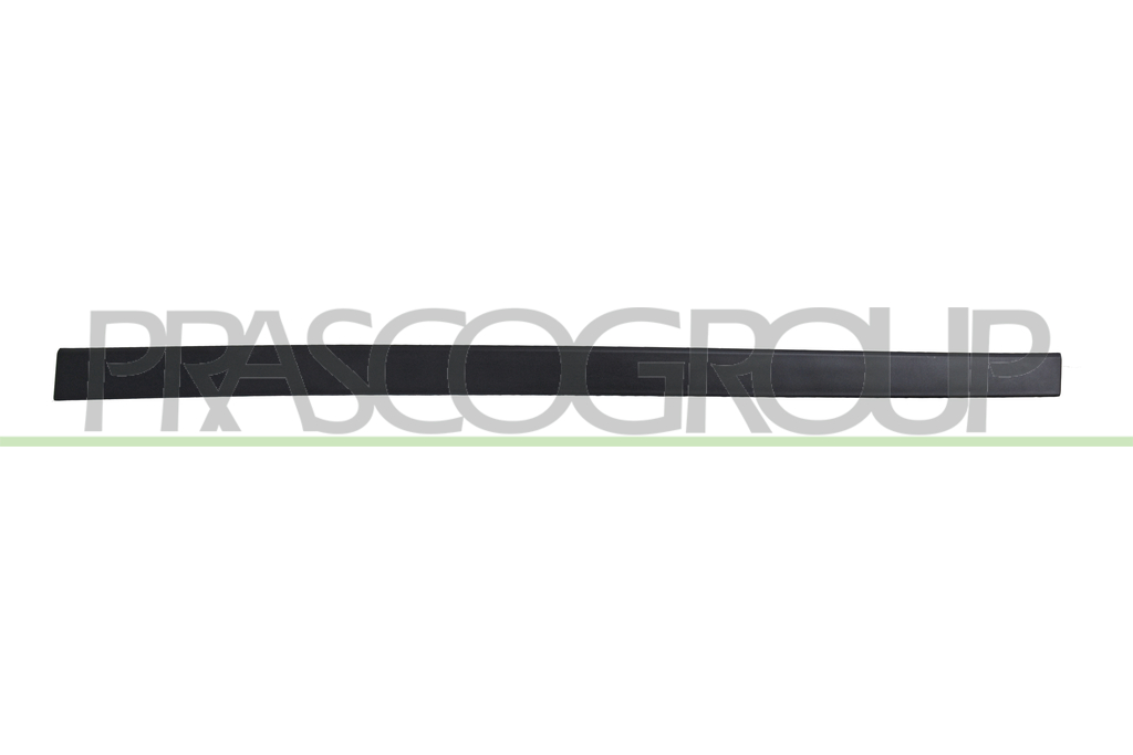 FRONT RIGHT DOOR MOLDING-WITH CLIPS-BLACK-TEXTURED FINISH