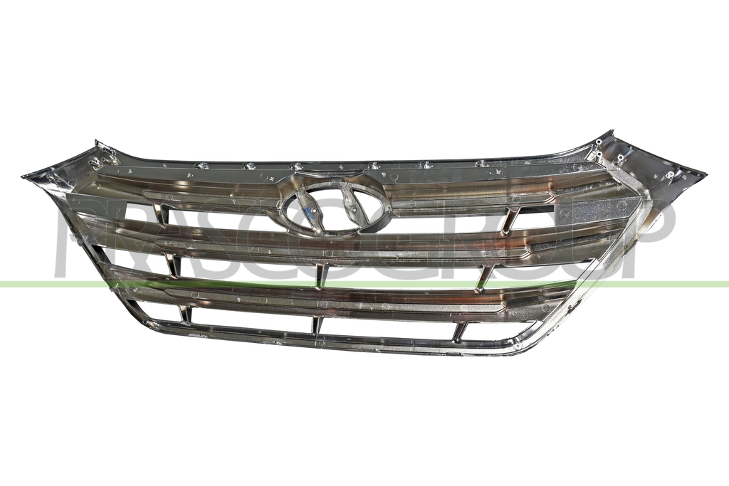 GRILLE CALANDRE NOIRE AVEC MOULURE CHROMEE'