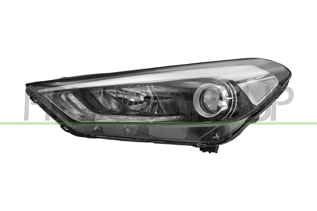 PHARE GAUCHE H7+H7 ELECTRIQUE AVEC MOTEUR-AVEC LED