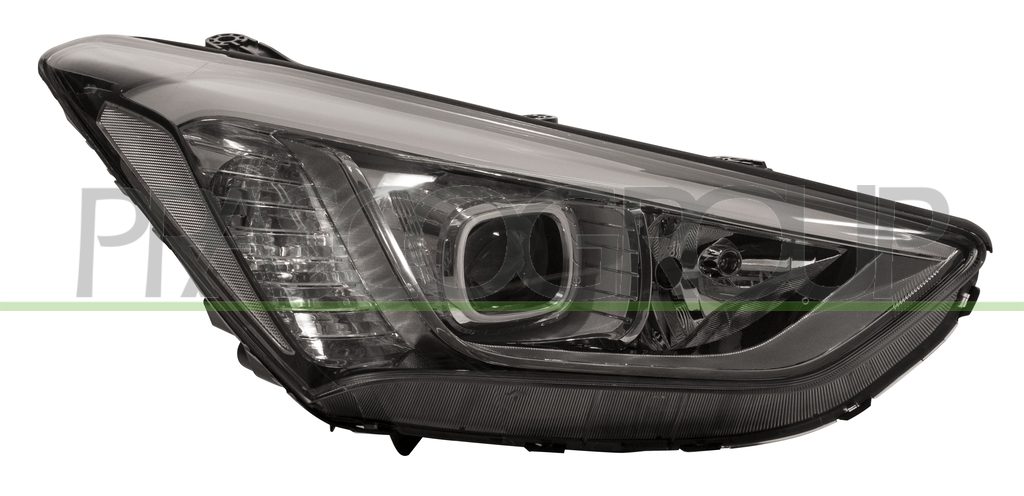 OPTICA DERECHA XENON D3S+H7 ELECTRICA-CON MOTOR-LED