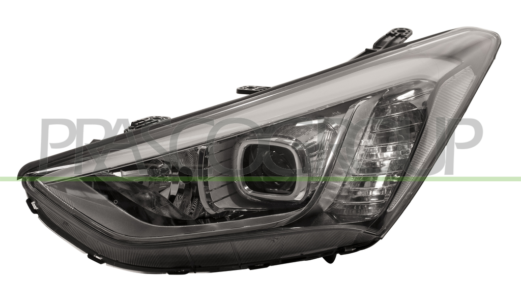 HEADLAMP LEFT XENON D3S+H7 ELECTRIC-WITH MOTOR-LED