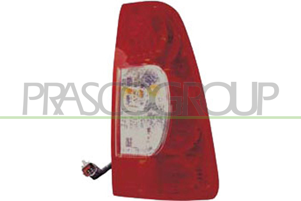 FANALE POSTERIORE DESTRO-SENZA PORTALAMPADA-BIANCO-ROSSO-FONDO-FUME'