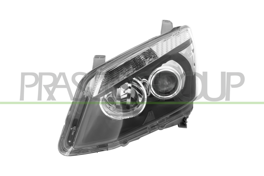 HEADLAMP LEFT H11+HB3 ELECTRIC-WITHOUT MOTOR-BLACK