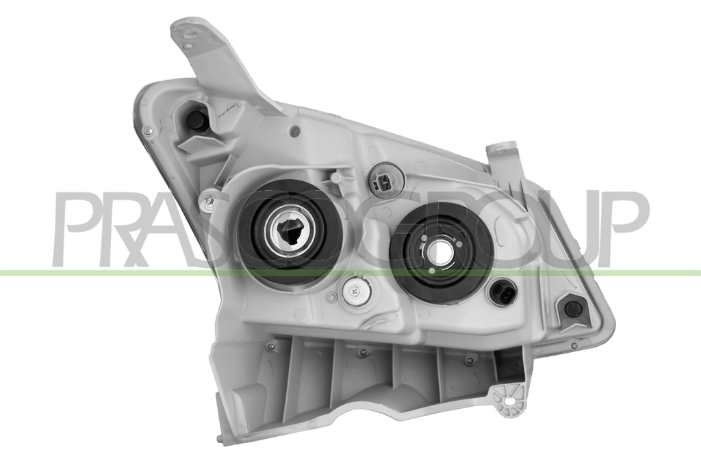 HEADLAMP LEFT H11+HB3 ELECTRIC-WITHOUT MOTOR-BLACK