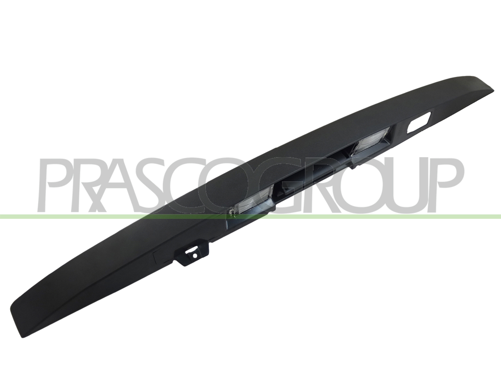 BACK DOOR HANDLE-OUTER-WITH BACK SHIELD OPEN BUTTON-WITH CAMERA HOLE-BLACK