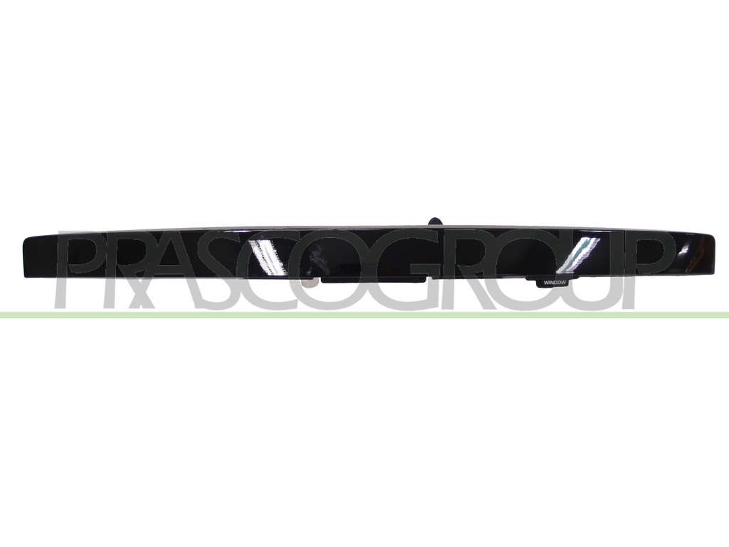 BACK DOOR HANDLE-OUTER-WITH BACK SHIELD OPEN BUTTON BLACK