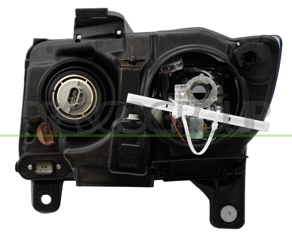 HEADLAMP RIGHT H9 ELECTRIC-WITH MOTOR
