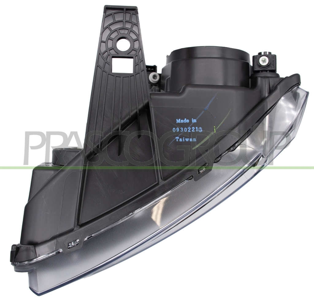 HEADLAMP LEFT H9 ELECTRIC-WITH MOTOR-BLACK