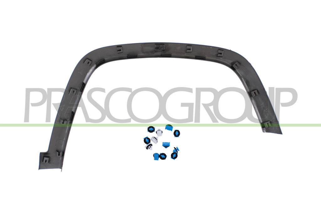 FRONT WHEEL ARCH EXTENSION LEFT-BLACK-TEXTURED FINISH