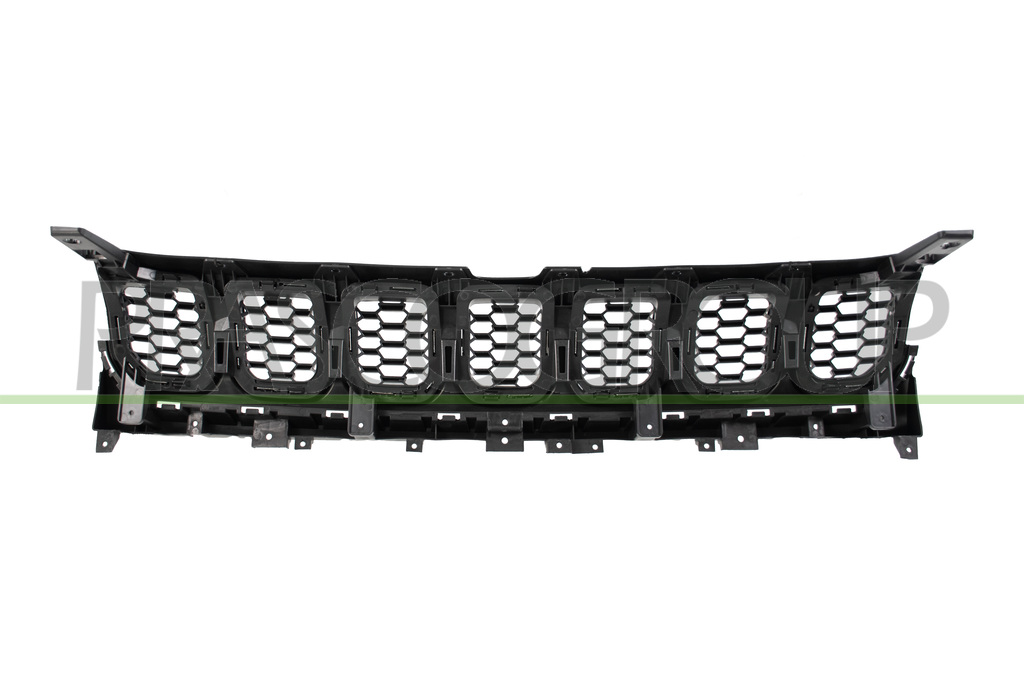 RADIATOR GRILLE-BLACK-WITH CHROME MOLDINGS
