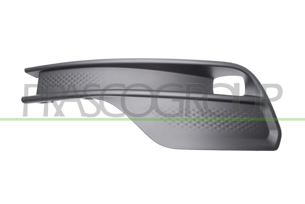 FRONT BUMPER GRILLE LEFT-BLACK-TEXTURED FINISH-WITH FOG LAMP HOLE