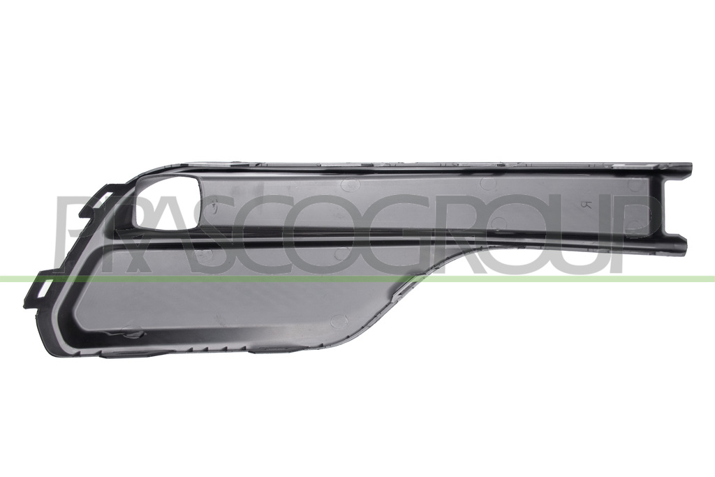 FRONT BUMPER GRILLE LEFT-BLACK-TEXTURED FINISH-WITH FOG LAMP HOLE