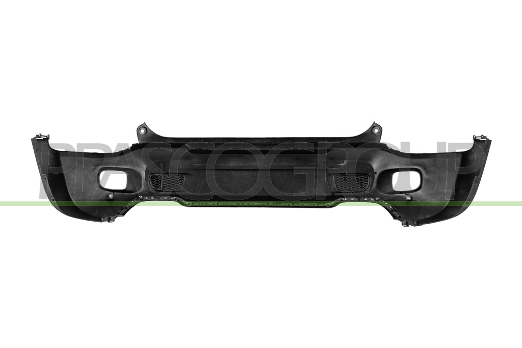 REAR BUMPER-LOWER-BLACK-TEXTURED FINISH-WITH CUTTING MARKS FOR PDC MOD. LIMITED