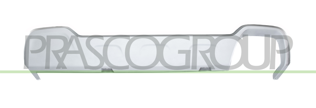 REAR BUMPER SPOILER-SILVER-WITH BIG EXHAUST ON THE RIGHT MOD. TRAILHAWK