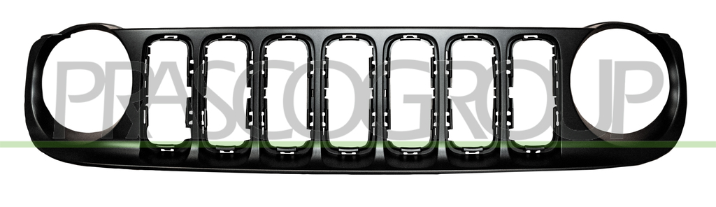 RADIATOR GRILLE UPPER-BLACK