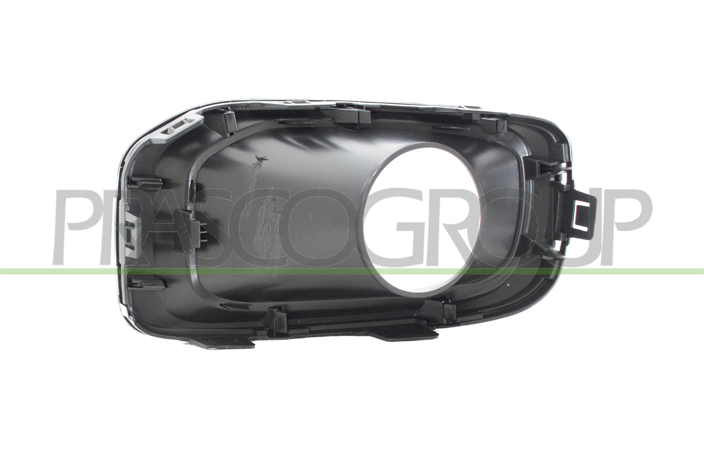FRONT BUMPER GRILLE RIGHT-WITH FOG LAMP HOLES-BLACK