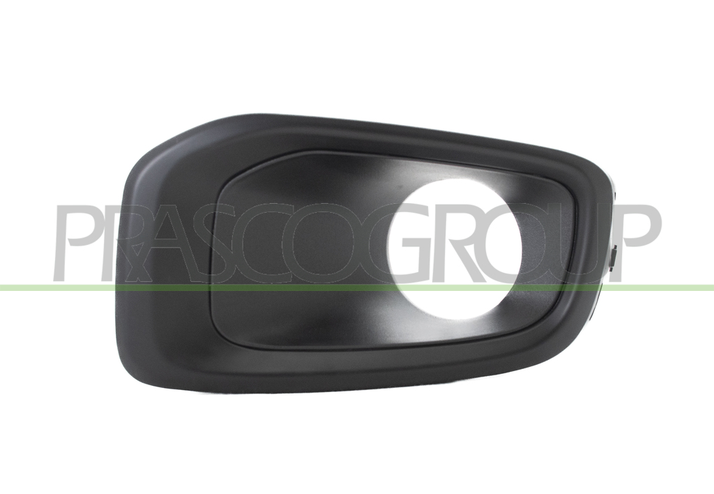 FRONT BUMPER GRILLE LEFT-WITH FOG LAMP HOLES-BLACK