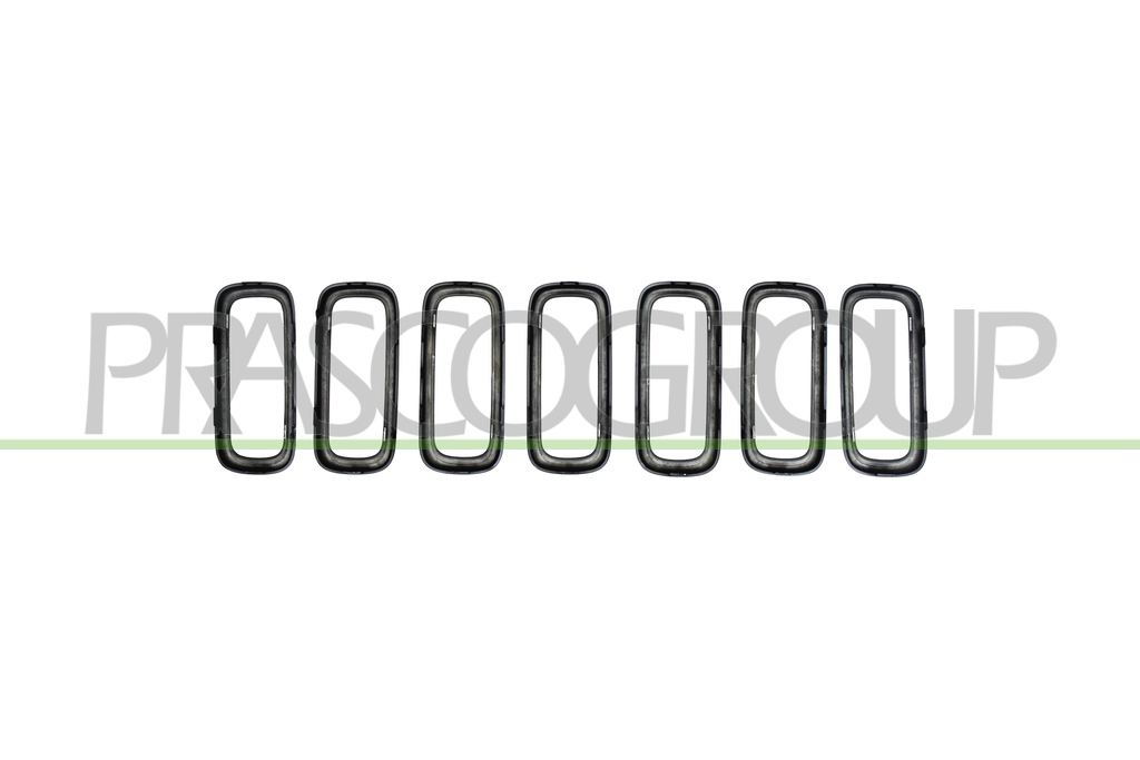 RADIATOR GRILLE MOLDINGS-ANTHRACITE-(7 PCS)