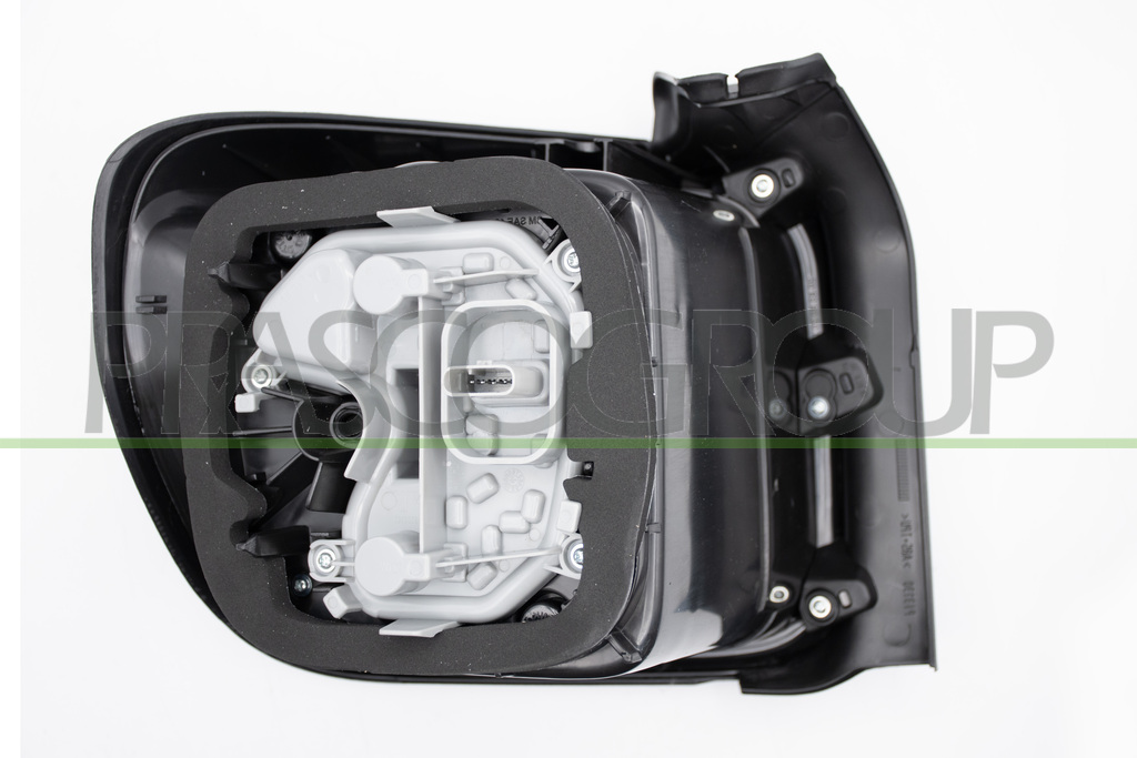 FANALE POSTERIORE DESTRO-SENZA PORTALAMPADA-CON CORNICE NERA-ARGENTO