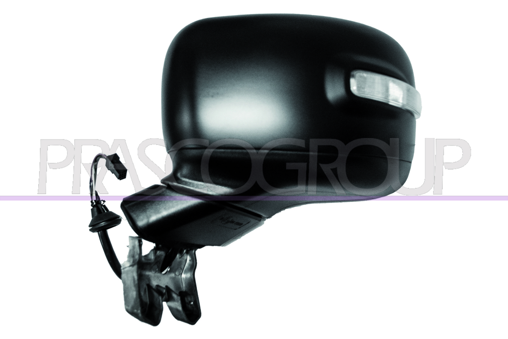 RETROVISORE SINISTRO-ELETTRICO-NERO-TERMICO-CON FANALE-ASFERICO-6 PINS