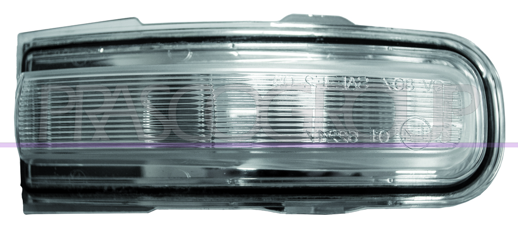 MIRROR LAMP RIGHT-CLEAR-WITH BULB