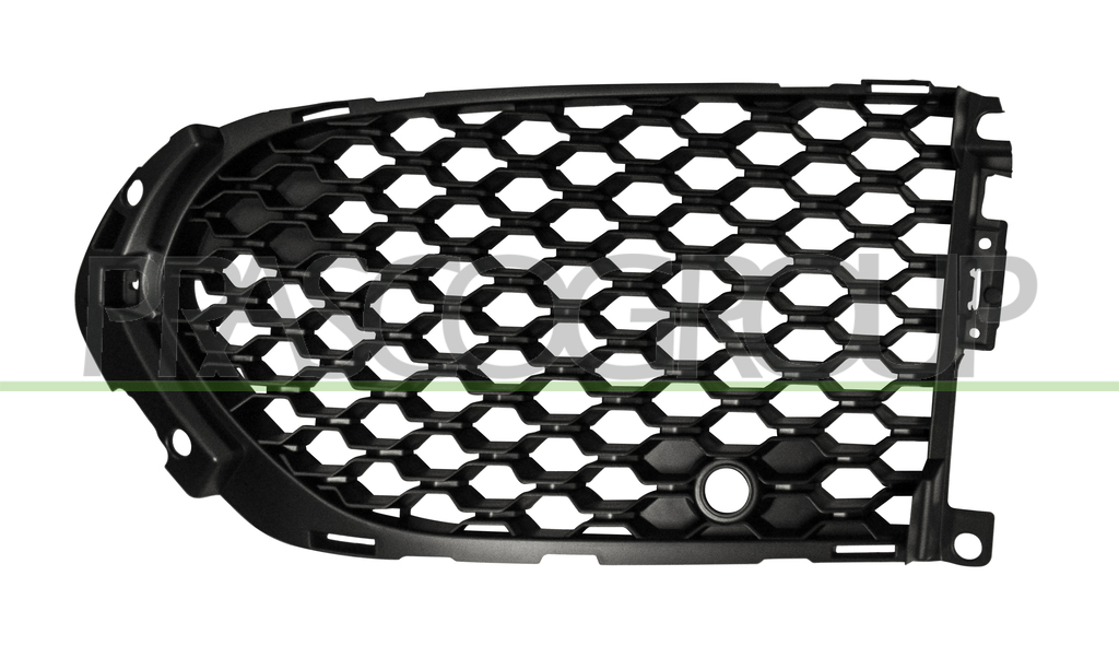 BUMPER GRILLE LEFT-BLACK-OPEN-WITH PDC MOD. S/R-SPORT