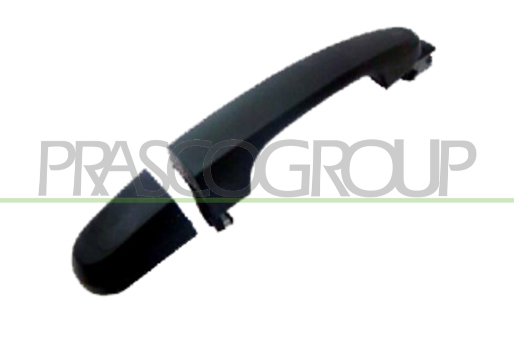 REAR DOOR HANDLE LEFT-OUTER-SMOOTH-BLACK