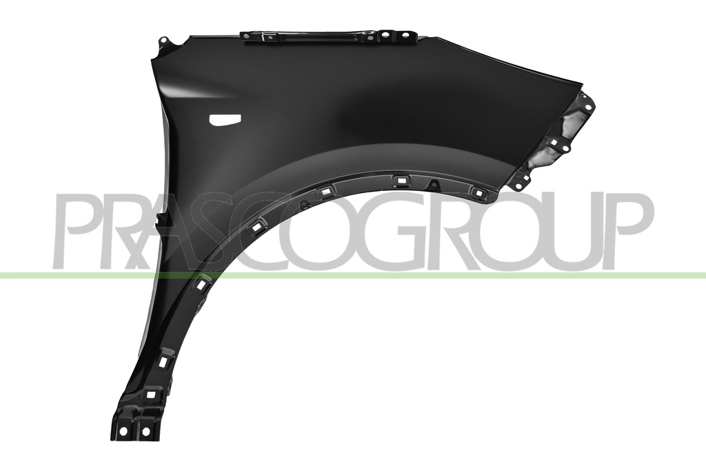 FRONT FENDER LEFT-WITH SIDE REPEATER HOLES