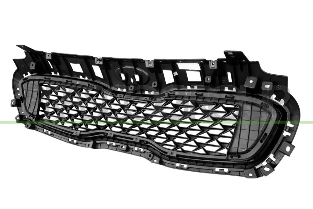 RADIATOR GRILLE-BLACK-WITH CHROME FINISH