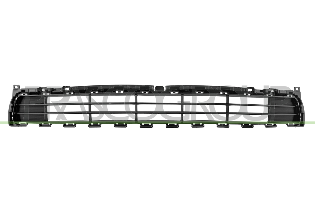 FRONT BUMPER GRILLE-CENTRE-BLACK-GLOSSY