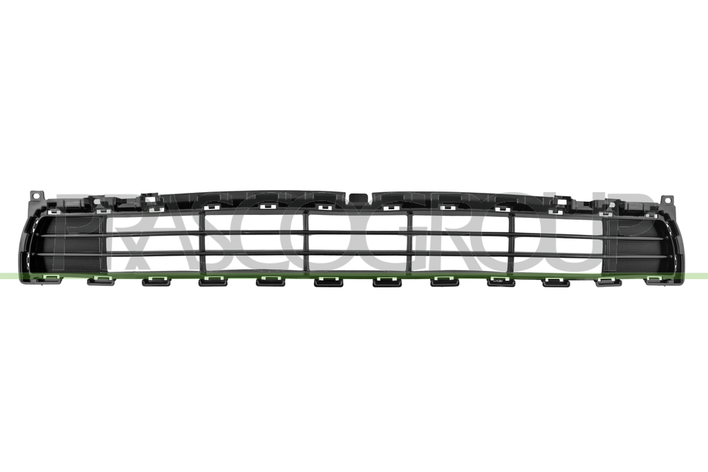 GRIGLIA PARAURTI ANTERIORE-CENTRALE-NERA-LUCIDA