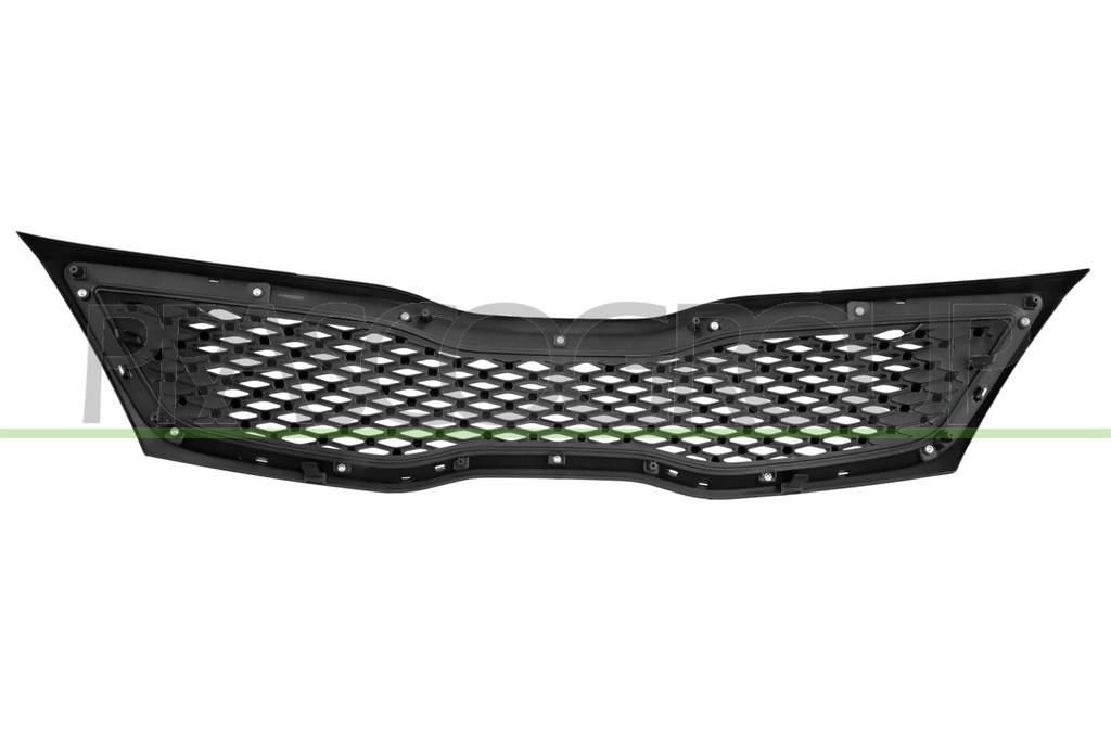 RADIATOR GRILLE-BLACK-WITH CHROME FRAME