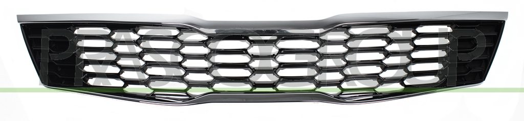 GRILLE CALANDRE NOIRE AVEC MOULURE CHROMEE'