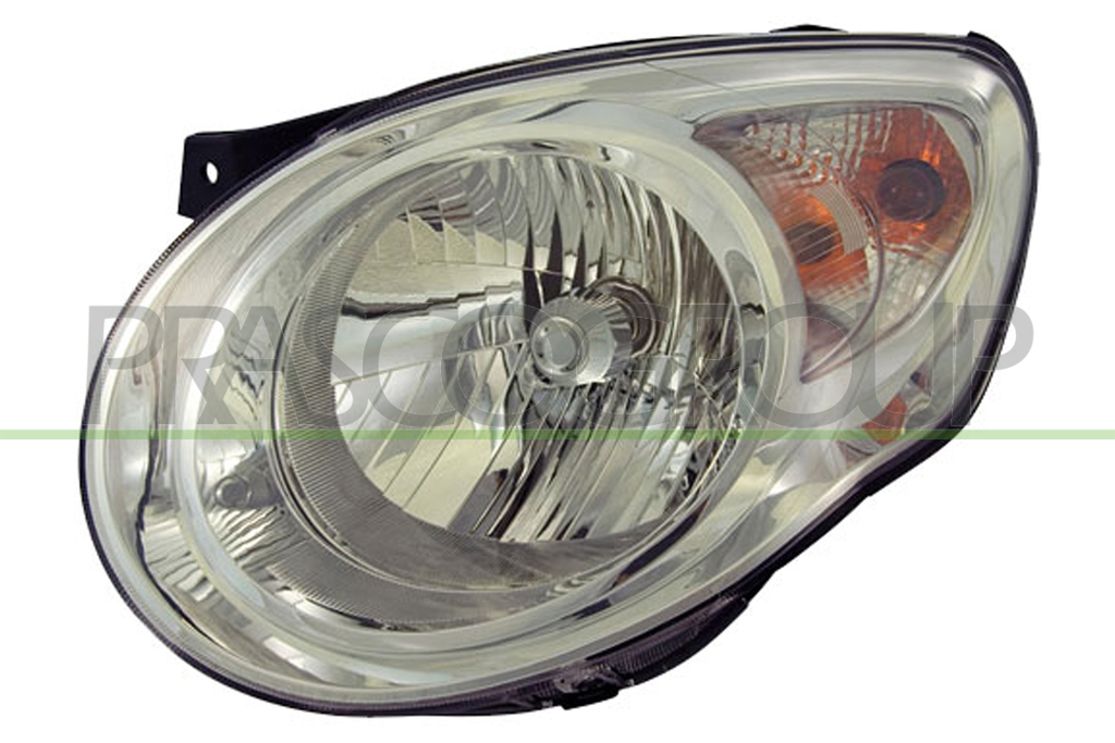 HEADLAMP LEFT H4 ELECTRIC-WITH MOTOR 8 PINS