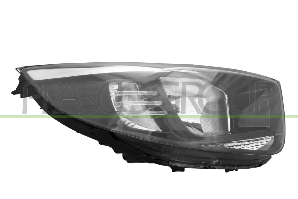 HEADLAMP RIGHT H4 ELECTRIC-WITH MOTOR