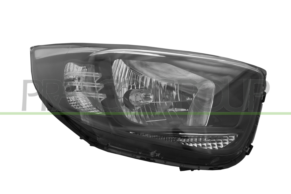 HEADLAMP RIGHT H4 ELECTRIC-WITH MOTOR