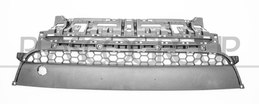 GRIGLIA PARAURTI ANTERIORE-CENTRALE-NERA