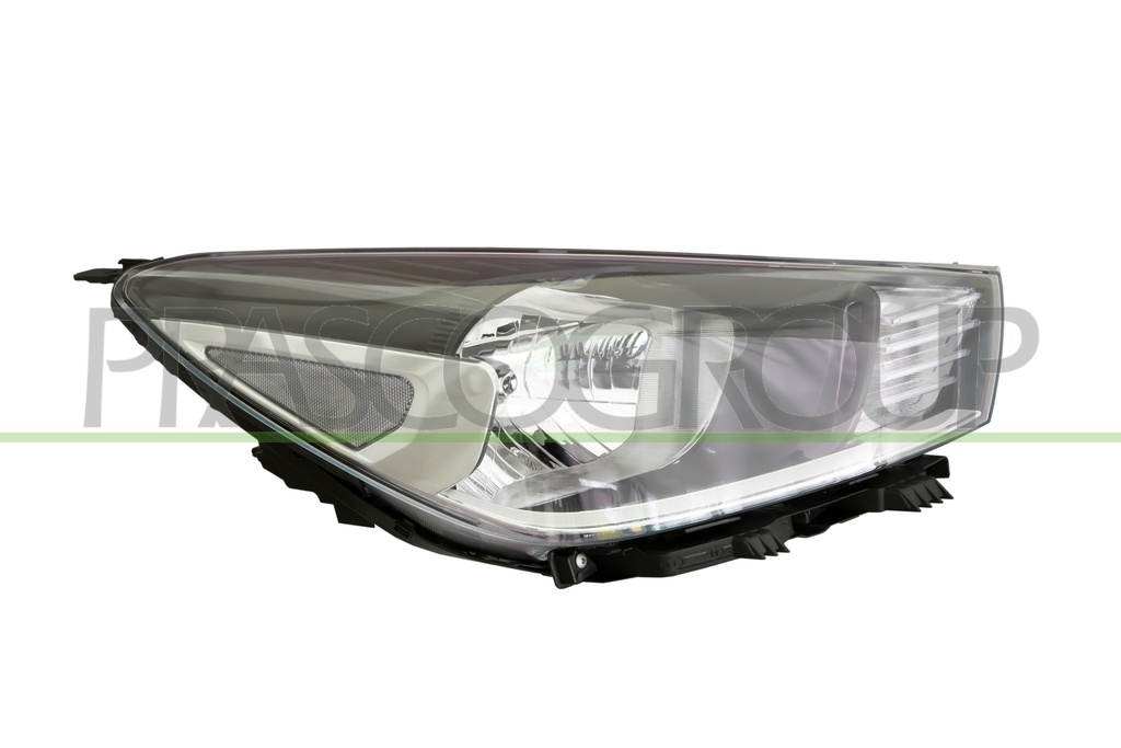 HEADLAMP RIGHT H4 ELECTRIC-WITH MOTOR