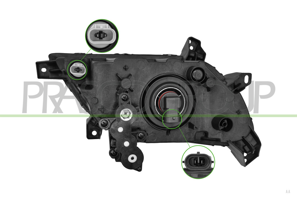 FOG LIGHT RIGHT-WITH STATIC CORNERING LAMP-SEOGU TYPE