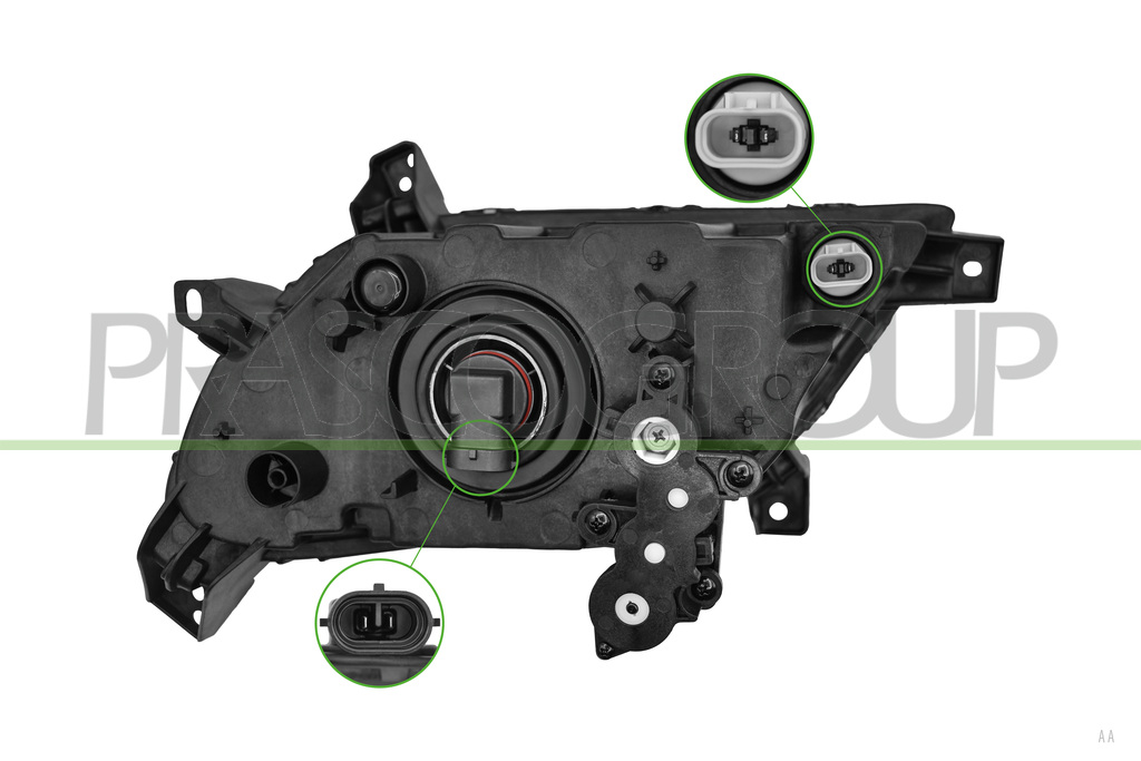 FOG LIGHT LEFT-WITH STATIC CORNERING LAMP-SEOGU TYPE
